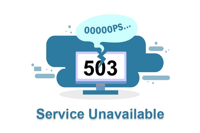 Lỗi 503 service unavailable l&agrave; g&igrave;?